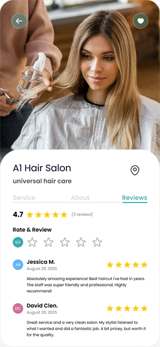SculptVA client app screen 4